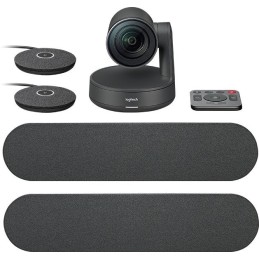 Logitech Rally Ultra-HD ConferenceCam, 2 Mikrofone, 2 Lautsprecher – SCHWARZ – EMEA