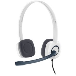 Zestaw słuchawkowy stereo Logitech H150 - CLOUD WHITE - ANALOGOWY - EMEA