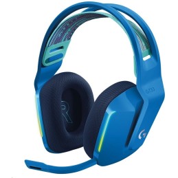 Logitech G733 LIGHTSPEED Bezprzewodowy zestaw słuchawkowy do gier RGB - NIEBIESKI - 2,4 GHz - EMEA