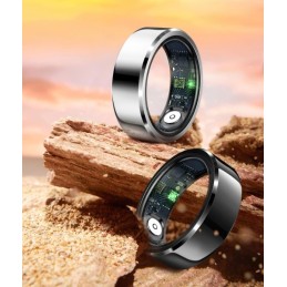 Smartring ALIGATOR Smart Ring, Größe 8, silber