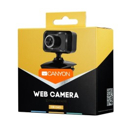 CANYON Webcam C1 - VGA 640x480@30fps,1.3 MPx,360°,USB2.0