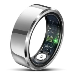 Smartring ALIGATOR Smart Ring, Größe 8, silber