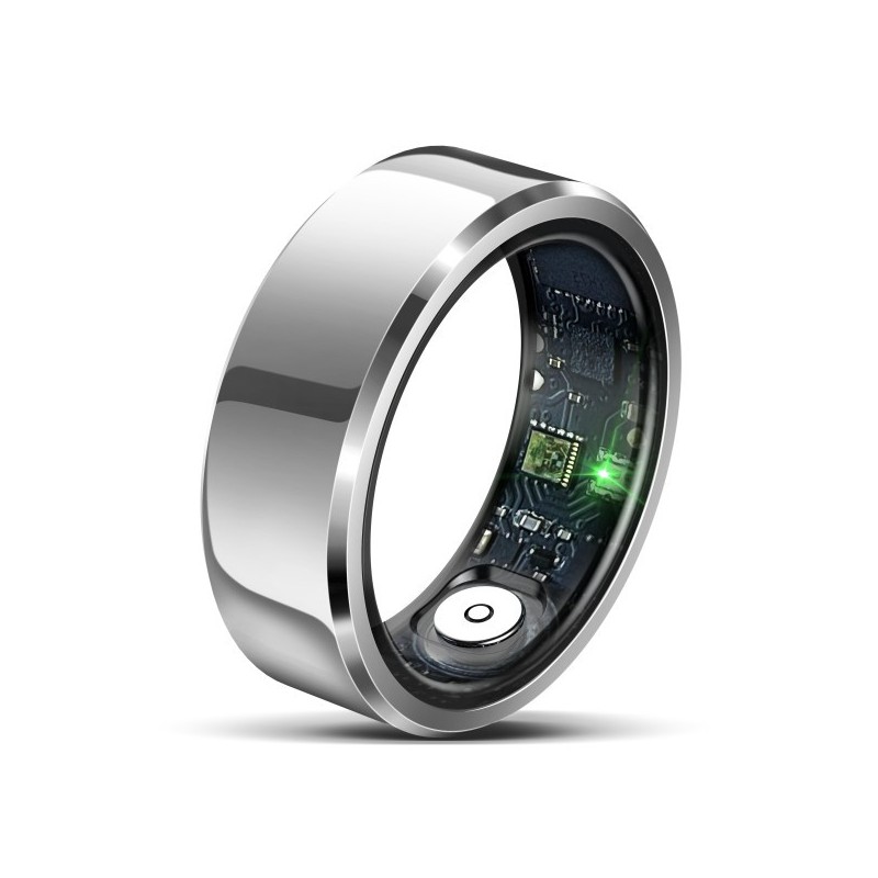 Smartring ALIGATOR Smart Ring, Größe 8, silber