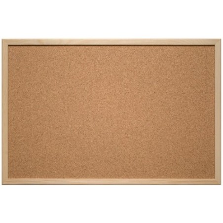 Eurosupplies Korktafel Holzrahmen 120x90 cm