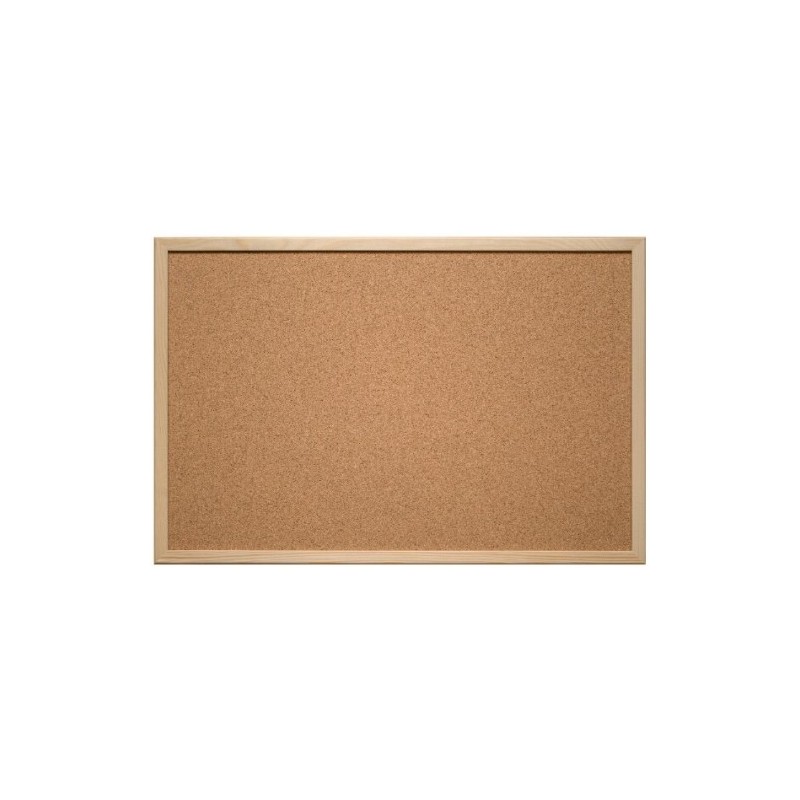 Eurosupplies Korktafel Holzrahmen 90x60 cm