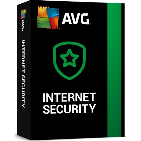 AVG INTERNET SECURITY FOR 1 DEVICE AND FOR 12 MONTHS BOX