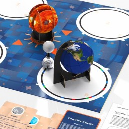 Zestaw Ozobot STEAM: Ozobot bada Słońce, Ziemię i Księżyc