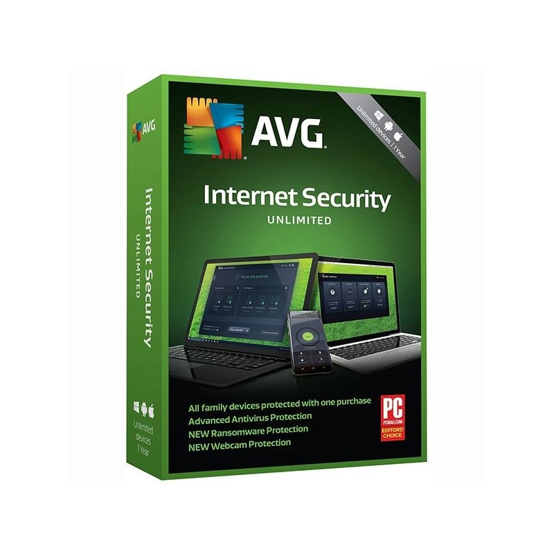 AVG INTERNET SECURITY - UNLIMITED (UNBEGRENZT IN DER ANZAHL DER GERÄTE) für 24 Monate