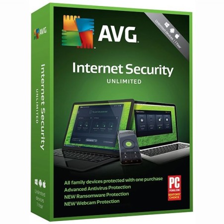 AVG INTERNET SECURITY - UNLIMITED (UNBEGRENZT IN DER ANZAHL DER GERÄTE) für 24 Monate