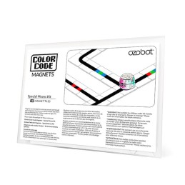 Ozobot-Set farbcodierter Magnete für spezielle Bewegungen, 18-tlg.