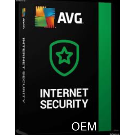 AVG INTERNET SECURITY OEM FOR 1 DEVICE AND FOR 12 MONTHS BOX