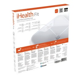 IHealth FIT HS2S – Inteligentná osobná váha s analýzou zloženia tela, Bluetooth 4.0