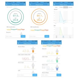 IHealth FIT HS2S – Intelligente Personenwaage mit Körperzusammensetzungsanalyse, Bluetooth 4.0