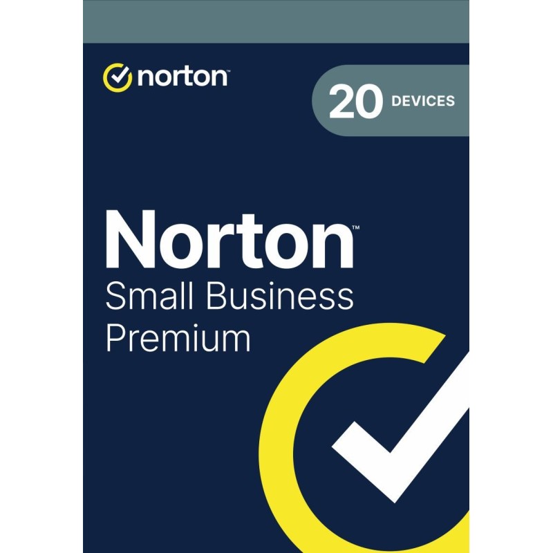 NORTON SMALL BUSINESS PREMIUM 500 GB 1 Benutzer für 20 Geräte für 12 Monate BOX