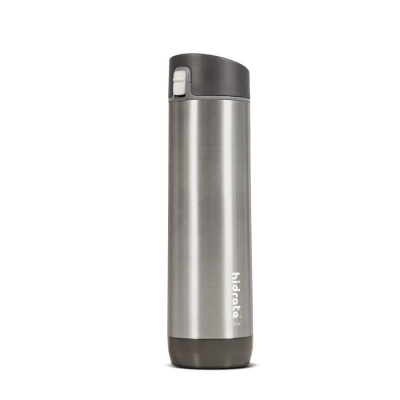 HidrateSpark – Smart Bottle aus Edelstahl, 620 ml, Bluetooth-Tracker, Edelstahl