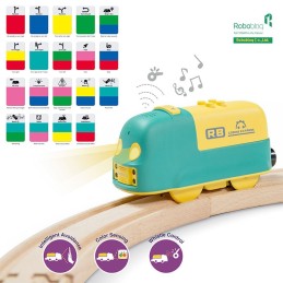 Robobloq Coding Express – complete smart train set with track