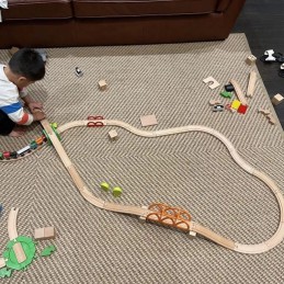 Robobloq Coding Express – complete smart train set with track