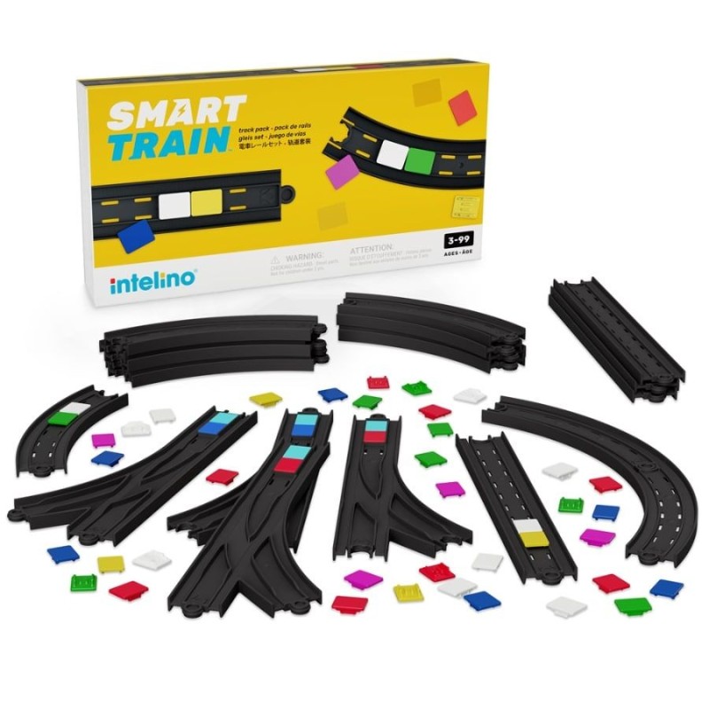 Intelino – set of rails and colored markers