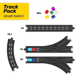 Intelino – set of rails and colored markers