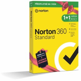 PROMO NORTON 360 STANDARD 10GB CZ 1uživ. 1 zařízení 12mesicu 1+1 ZDARMA