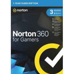 NORTON 360 FÜR GAMER 50 GB CZ 1 BENUTZER 3 Geräte für 12 Monate