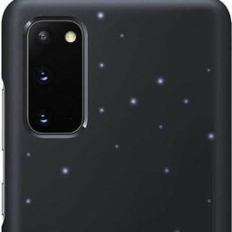 SAMSUNG COVER WITH LED DIODES FOR S20 BLACK