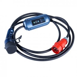 Akyga Kabel napájecí pro elektromobily 16A CEE 5pin/Type2 LCD, 5m