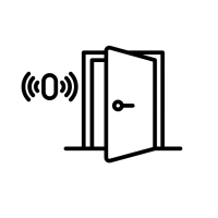 Door or window opening sensors